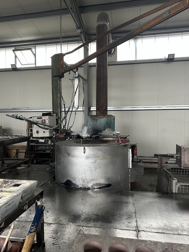 Schmelzofen für Zinkverarbeitung